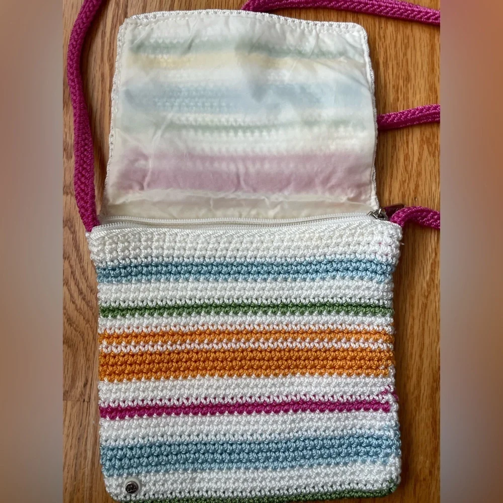 The Sak Classic Mini Crossbody Crochet Bag
